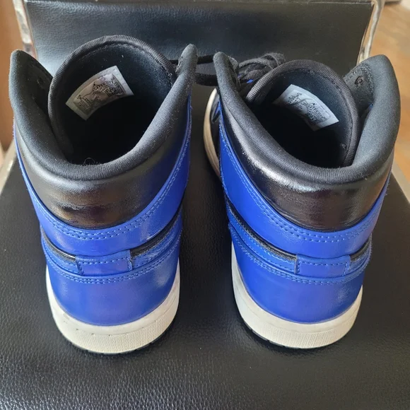 Nike Air Jordan Mid 1 "Hyper Royal" Sneakers 2020,Unisex EU 41 - Picture 11 of 14